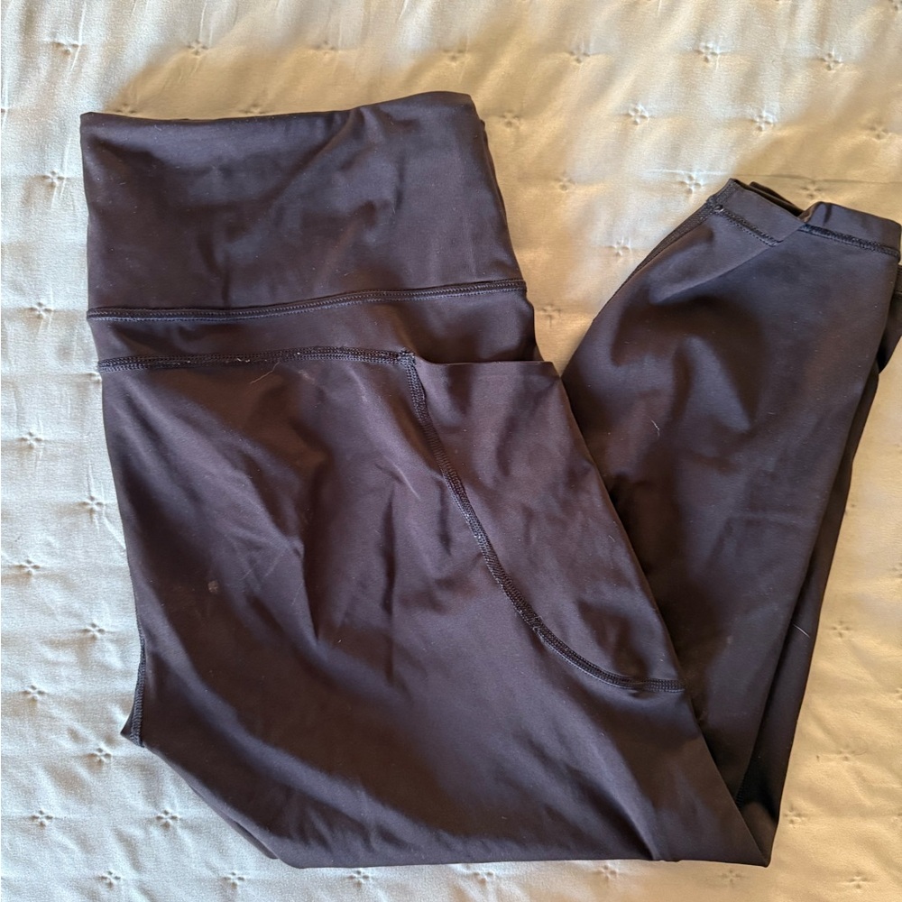 Athleta Ultimate Stash II Black 7/8 Leggings